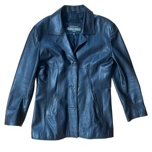 Unisex Genuine Boutique of Leathers Lined Blazer